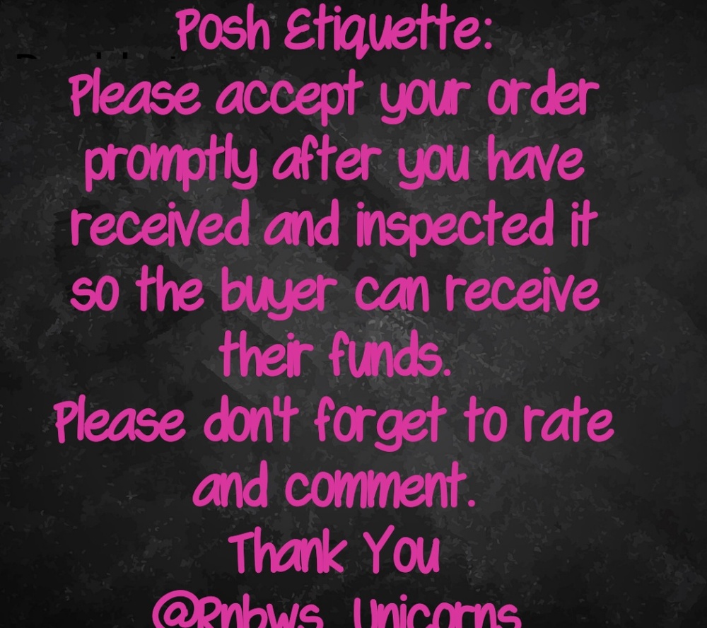 💖Posh Etiquette💖